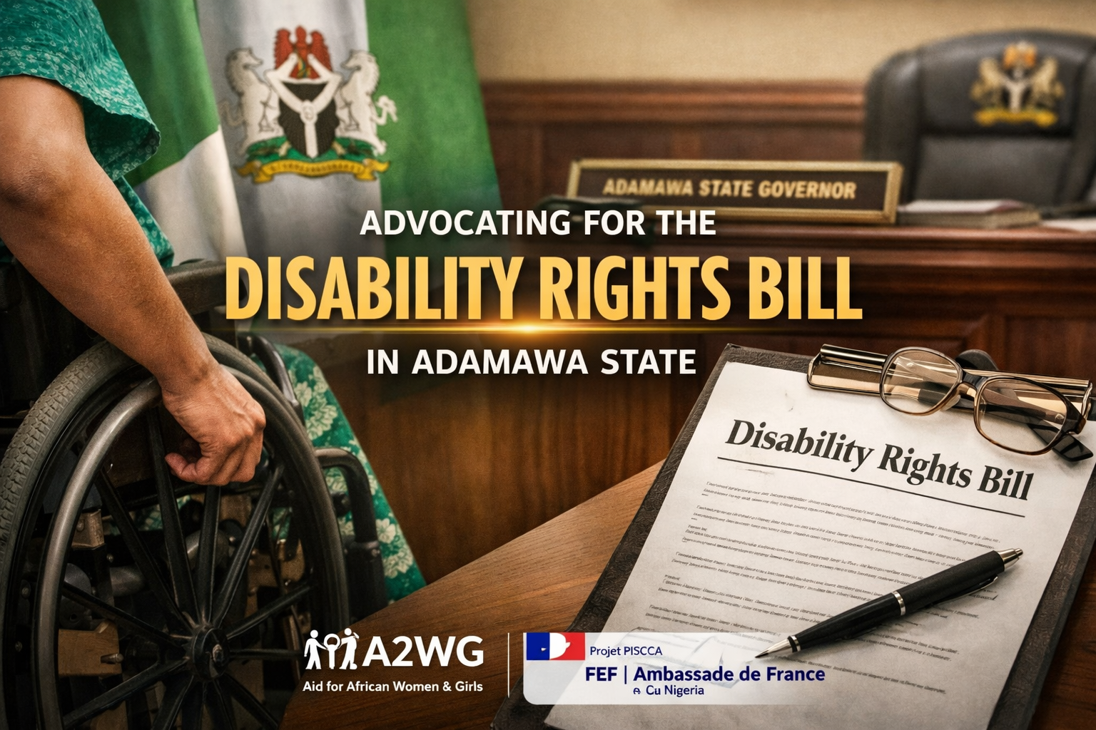 A2WG Continues Advocacy Follow-Up on Adamawa Disability Rights Bill